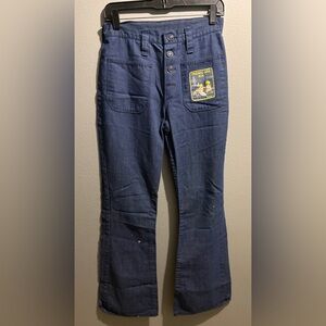 Wrangler Dark Blue Wide Leg Pants